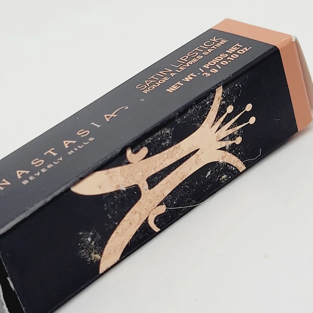 Butterscotch Anastasia Beverly Hills Peach Beige Satin Lipstick Brand New In Box